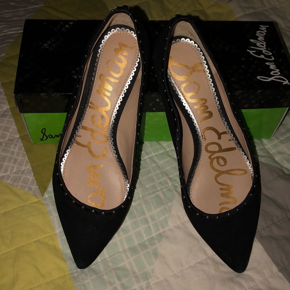 Sam Edelman Suede Flats - Picture 4 of 7